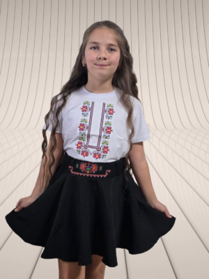 ДЕТСКИ КЛОШ-ПОЛА С ШЕВИЦА (ЧЕРВЕНО)<span> - </span>122