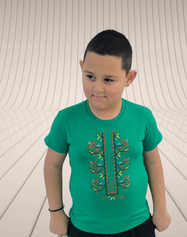 Second image of ДЕТСКА ТЕНИСКА -ШЕВИЦА (ЗЕЛЕНО 10-1)