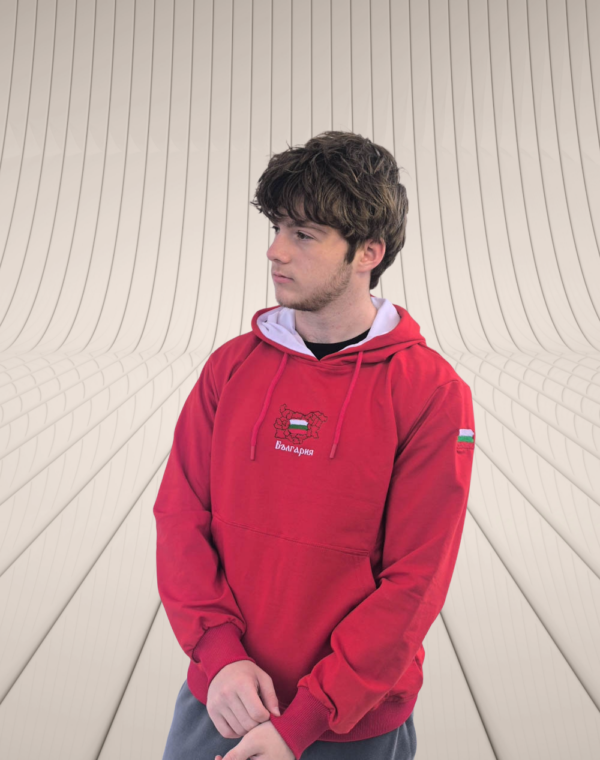 СУИТШЪРТ БЪЛГАРИЯ (ЧЕРВЕНО)