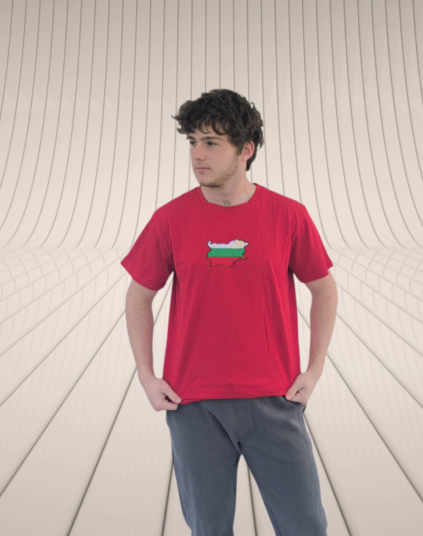 ТЕНИСКА КАРТА БЪЛГАРИЯ (ЧЕРВЕНО)